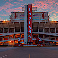 Indiana University Memorial Stadium Bloomington at Dawn 2 to 1 Ratio Photograph by Aloha Art