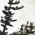 Ink pochade 42 Painting by Petra Burgmann Ink pochade 42 Painting by Petra Burgmann