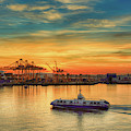 Intermodal Sunrise Photograph by Briand Sanderson Intermodal Sunrise Photograph by Briand Sanderson