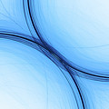 Inverted Blue Curves Photograph by Science Photo Library