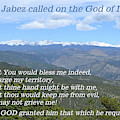 Jabez Prayer Mixed Media by Lori Tondini Jabez Prayer Mixed Media by Lori Tondini