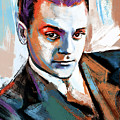 James Cagney painting Painting by Stars on Art James Cagney painting Painting by Stars on Art
