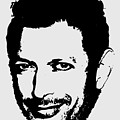 Jeff Goldblum Minimalistic Pop Art by Filip Schpindel Jeff Goldblum Minimalistic Pop Art by Filip Schpindel