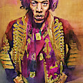 Jimi Hendrix In London Painting by David Lloyd Glover Jimi Hendrix In London Painting by David Lloyd Glover