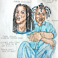 Joedee featuring Qween Kenyetta Drawing by Joedee Joedee featuring Qween Kenyetta Drawing by Joedee