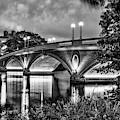 Monochrome Passage Over The Weeks Footbridge Of Cambridge Photograph by Gregory Ballos Monochrome Passage Over The Weeks Footbridge Of Cambridge Photograph by Gregory Ballos