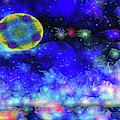 Kaleidoscope Moon for Children Gone Too Soon Number 1 - Ascension Mixed Media by Aberjhani Kaleidoscope Moon for Children Gone Too Soon Number 1 - Ascension Mixed Media by Aberjhani
