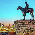 Kansas City Scout and Skyline Panorama Photograph by Gregory Ballos Kansas City Scout and Skyline Panorama Photograph by Gregory Ballos