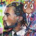 Kanye West Painting by Richard Day Kanye West Painting by Richard Day