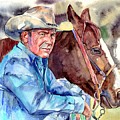 Kevin Costner portrait Painting by Suzann Sines Kevin Costner portrait Painting by Suzann Sines