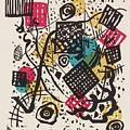 Kleine Welten V Painting by Wassily Kandinsky Kleine Welten V Painting by Wassily Kandinsky