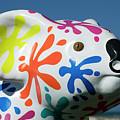 Koala Sculpture On The Beach, Coral by Panoramic Images Koala Sculpture On The Beach, Coral by Panoramic Images