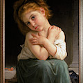 La Frileuse by William-Adolphe Bouguereau Old Masters Reproductions Painting by Rolando Burbon La Frileuse by William-Adolphe Bouguereau Old Masters Reproductions Painting by Rolando Burbon