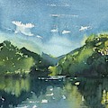 Early Summer on the Lake Painting by Luisa Millicent Early Summer on the Lake Painting by Luisa Millicent
