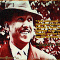 Langston Hughes Quote on People Walking Tightropes Mixed Media by Aberjhani Langston Hughes Quote on People Walking Tightropes Mixed Media by Aberjhani