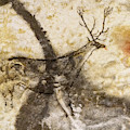 Lascaux Hall of the Bulls - Jumping Deer Digital Art by Weston Westmoreland Lascaux Hall of the Bulls - Jumping Deer Digital Art by Weston Westmoreland
