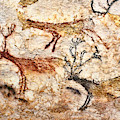 Lascaux - Three Deer Digital Art by Weston Westmoreland Lascaux - Three Deer Digital Art by Weston Westmoreland
