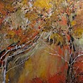Late Fall Painting by Barbara O'Toole Late Fall Painting by Barbara O'Toole