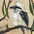 Laughing Kookaburra Painting by Roxy Rich Laughing Kookaburra Painting by Roxy Rich