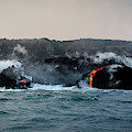 Lava Entering the Sea I Photograph by William Dickman Lava Entering the Sea I Photograph by William Dickman