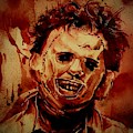 LEATHERFACE fresh blood Painting by Ryan Almighty LEATHERFACE fresh blood Painting by Ryan Almighty
