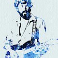 Legendary Eric Clapton Watercolor Mixed Media by Naxart Studio Legendary Eric Clapton Watercolor Mixed Media by Naxart Studio