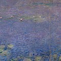Les Nympheas. Oil on canvas. Painting by Claude Monet -1840-1926- Les Nympheas. Oil on canvas. Painting by Claude Monet -1840-1926-