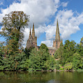 Lichfield spires by Steev Stamford Lichfield spires by Steev Stamford