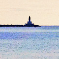 Lighthouse On Lake Digital Art by Phil Perkins Lighthouse On Lake Digital Art by Phil Perkins