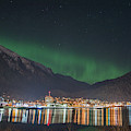 Lights over Juneau Photograph by David Kirby Lights over Juneau Photograph by David Kirby