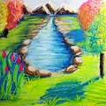 Little Dam II Landscape Artwork by Delynn Addams Digital Art by Delynn Addams Little Dam II Landscape Artwork by Delynn Addams Digital Art by Delynn Addams