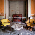 Living Room in Decay with Piano Photograph by Roman Robroek Living Room in Decay with Piano Photograph by Roman Robroek