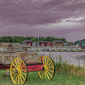 Lobster Crate Wagon of Malpeque Photograph by Marcy Wielfaert Lobster Crate Wagon of Malpeque Photograph by Marcy Wielfaert