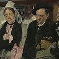Lomnibus Painting by Pierre Carrier-belleuse
