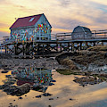 Low Tide Reflections, Badgers Island. Photograph by Jeff Sinon Low Tide Reflections, Badgers Island. Photograph by Jeff Sinon