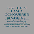 Luke10 19Tshirt Mixed Media by Lori Tondini Luke10 19Tshirt Mixed Media by Lori Tondini