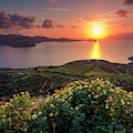 Magnificent Greek Sunset Photograph by Evgeni Dinev Magnificent Greek Sunset Photograph by Evgeni Dinev