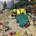 Making Camp by Thornton Utz Making Camp by Thornton Utz