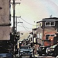Manhattan Beach 90266 Painting by Luisa Millicent Manhattan Beach 90266 Painting by Luisa Millicent