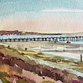 Manhattan Beach #61 Painting by Luisa Millicent Manhattan Beach #61 Painting by Luisa Millicent