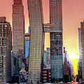 Manhattan Sunset II by Patrick Boening