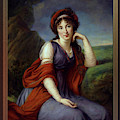 Maria Razumovskaya by Elisabeth-Louise Vigee Le Brun Painting by Rolando Burbon Maria Razumovskaya by Elisabeth-Louise Vigee Le Brun Painting by Rolando Burbon