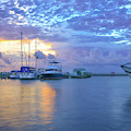 Marina in the Morning Photograph by Christopher Rice Marina in the Morning Photograph by Christopher Rice