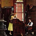 Marriage License by Norman Rockwell Marriage License by Norman Rockwell