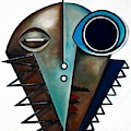 Mask / Modern Saxophonist by Martel Chapman