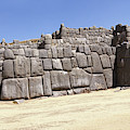 Massive stones in Inca fortress walls Photograph by Steve Estvanik Massive stones in Inca fortress walls Photograph by Steve Estvanik