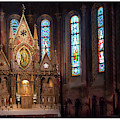 Matyas Church Altar in Budapest Photograph by Peggy Dietz Matyas Church Altar in Budapest Photograph by Peggy Dietz