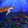 Maui Turtle by Modern Impressionism Maui Turtle by Modern Impressionism