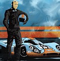 Mc Queen 917 Painting by Sassan Filsoof Mc Queen 917 Painting by Sassan Filsoof