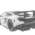 McLaren 650S Race Car Digital Art by Rick Deacon McLaren 650S Race Car Digital Art by Rick Deacon